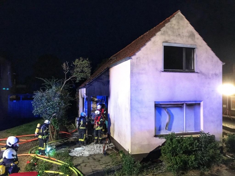 Brand in Einfamilienhaus [ Einsatzbericht / Nordhorn ]