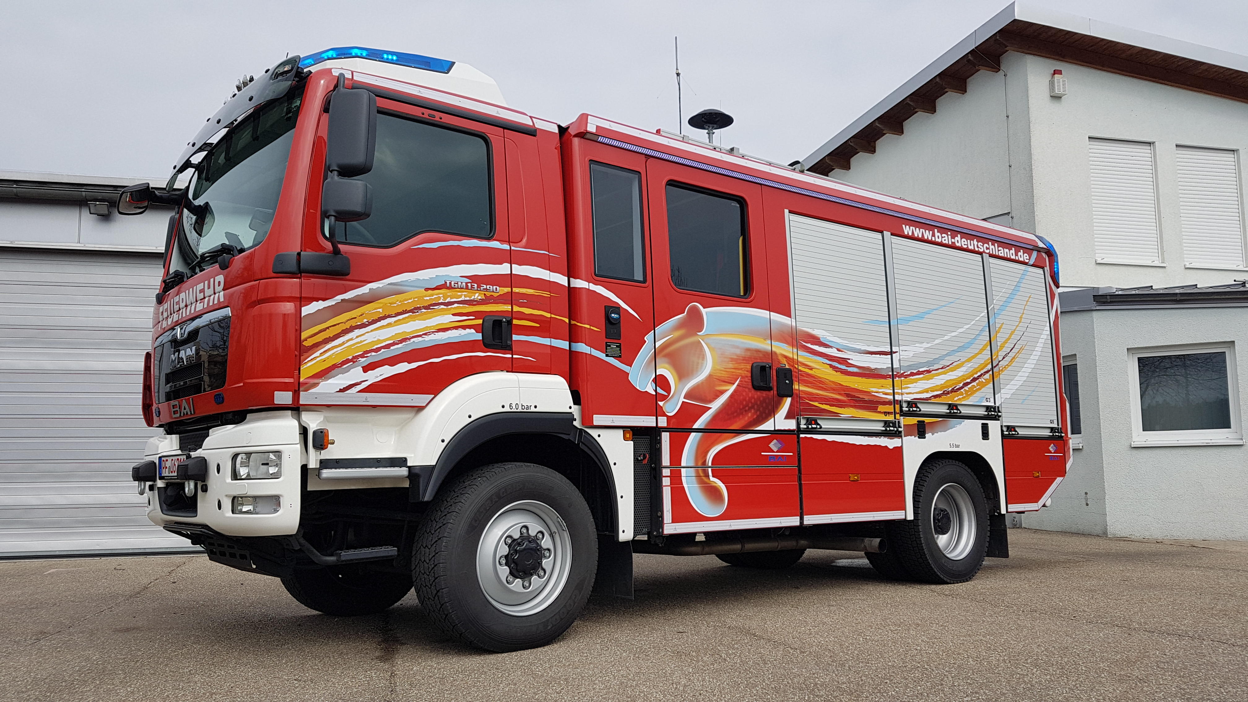 Vorführ-Hilfeleistungs-Löschgruppenfahrzeug HLF 10 nach DIN 14530-26