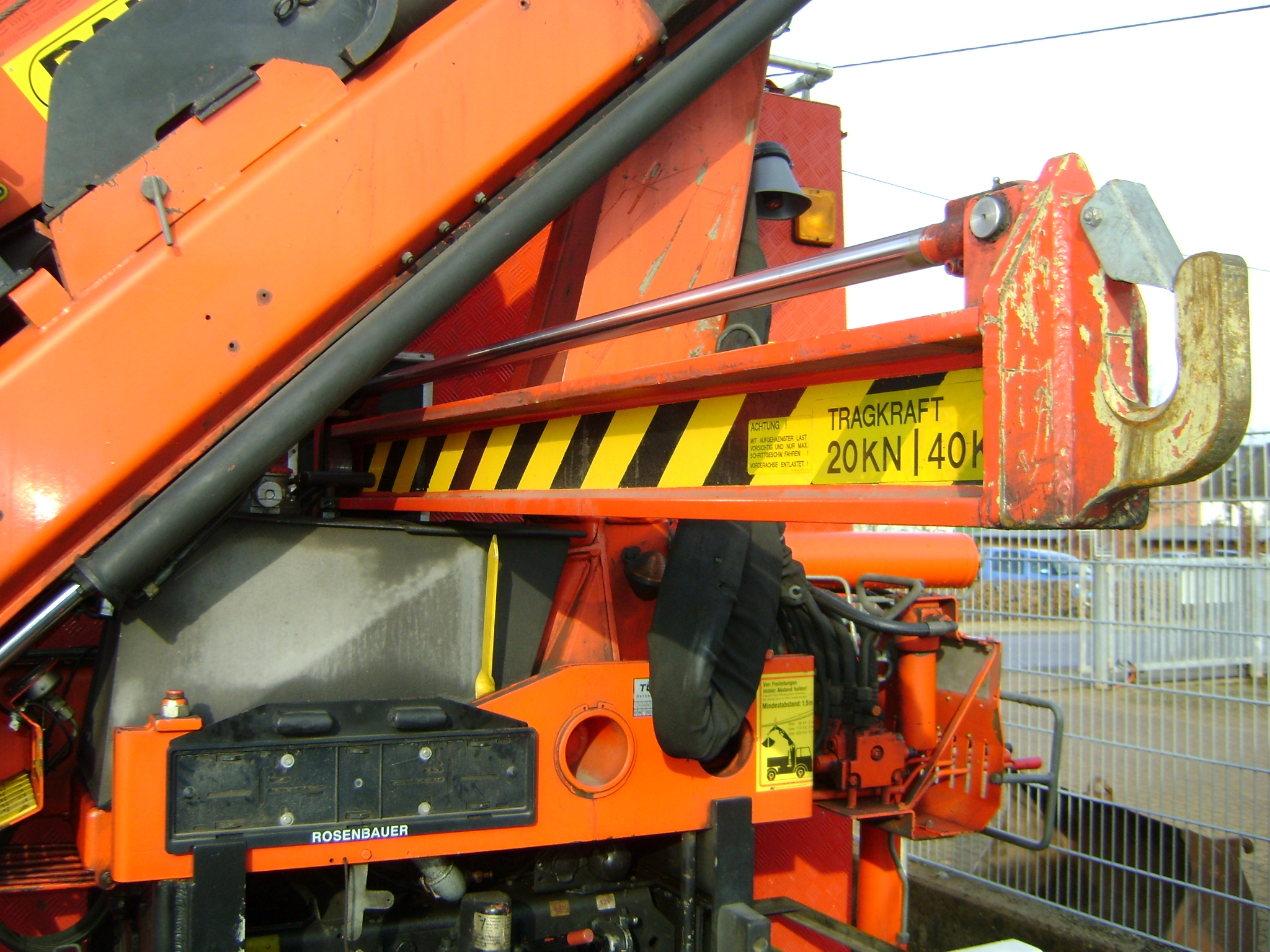 RW Kran MAN 17.232 FA,4x4, mit Palfinger PK 8000 Kran sowie Hydrauliche