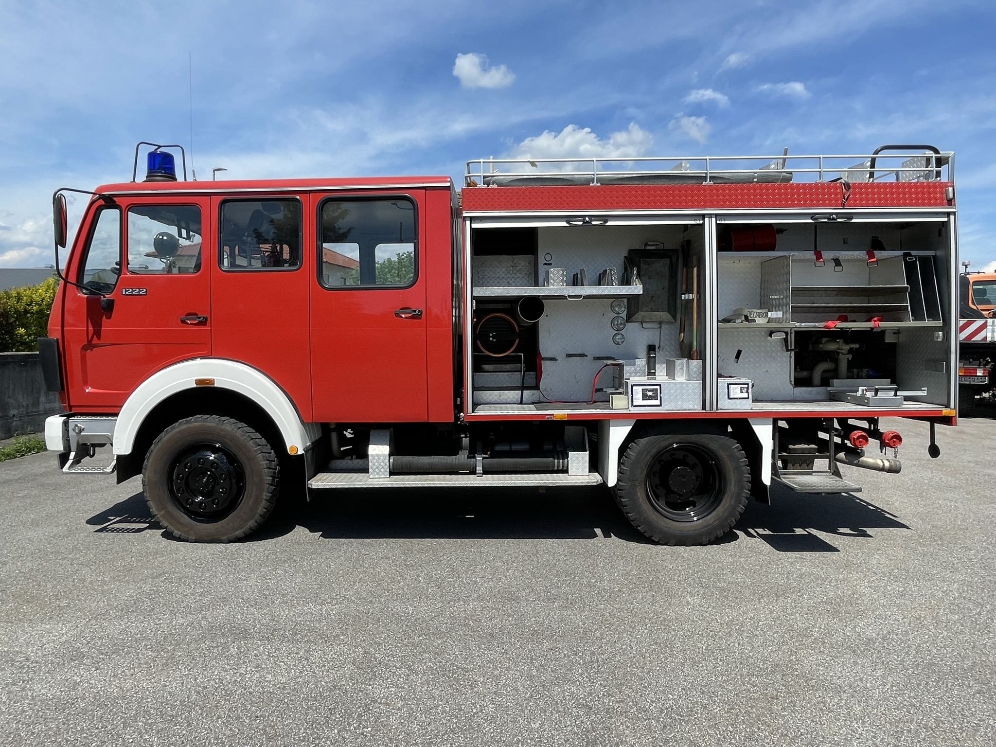 Metz Tanklöschfahrzeug TLF 16/25 Prospekt 2000 6/00 Feuerwehr Feuerwehrwagen 