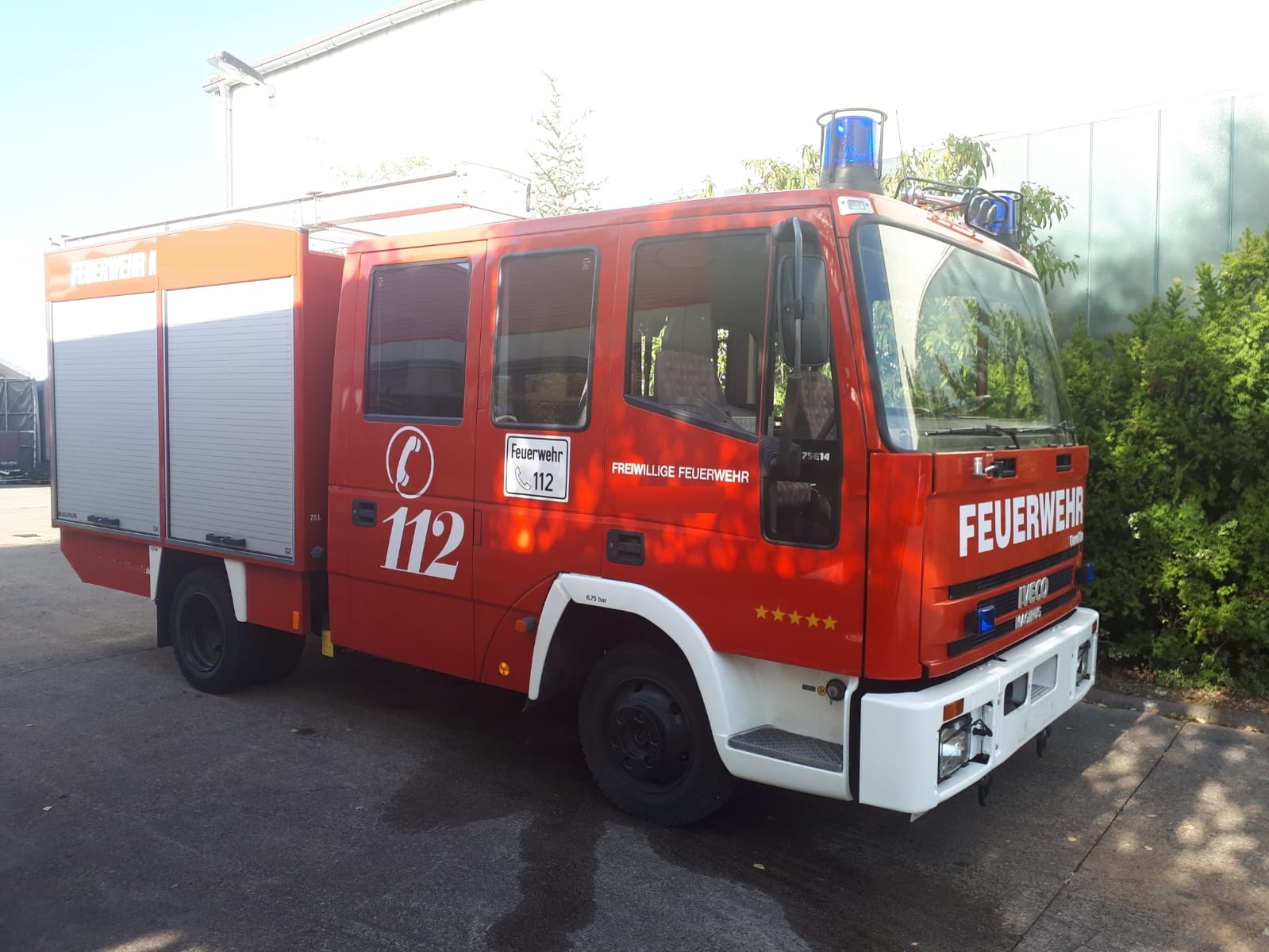 MIETFAHRZEUG Löschgruppenfahrzeug LF 8/6 Iveco 75 E 14