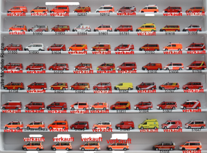 Rietze Ford Transit Kasten Hochdach weiss 187 dealer model HERPA 021302 MINI GELB SCHWEDEN 1:87 Speelgoed en spellen