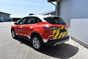 53521 H0 Ford Kuga Feuerwehr Solingen - Modellauto 1:87 Für Modellbahn